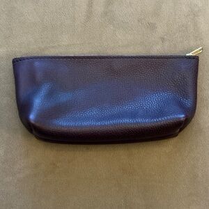 Portland Leather Utility Pouch in Empire Purple